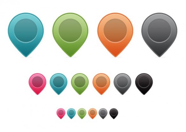 18 Colorful Map Pin Icons Pack PSD web unique ui elements ui stylish set red quality psd pins pack original new modern map pins map icons map interface hi-res HD fresh free download free elements download detailed design creative colors colorful clean blue   