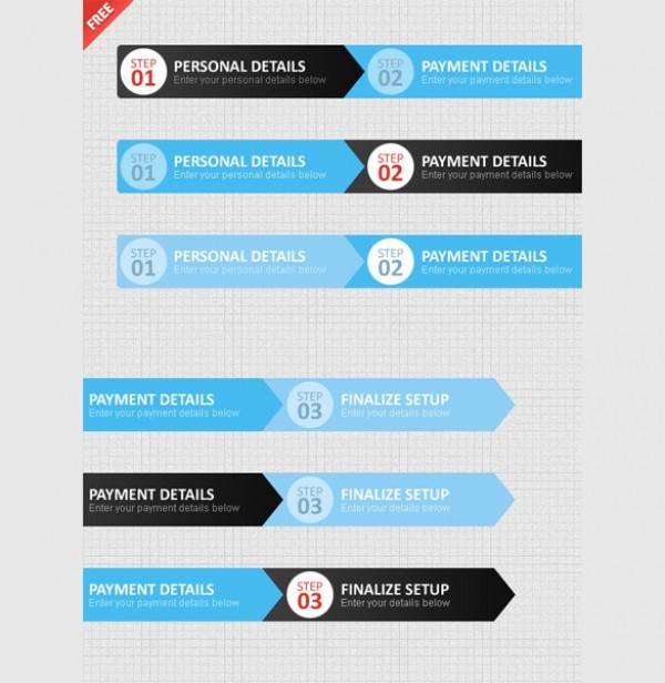 Web Registration Form Completion Steps PSD web unique ui elements ui stylish steps registration steps registration form quality psd payment finalize payment original new modern interface hi-res HD fresh free download free form elements download detailed design creative completion steps clean blue black   