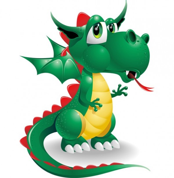 Cute Vector Dragon Animation web vector unique ultimate stylish quality pack original new modern illustrator high res high quality green dragon green graphic fresh free download free dragon download dinosaur design creative cartoon animation animated   