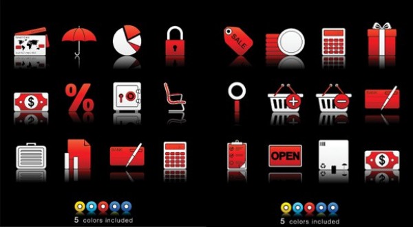 24 Quality eCommerce Vector Web Icons Set web icons web vector icons vector unique ui elements stylish shopping cart red quality original new interface illustrator icons high quality hi-res HD graphic fresh free download free elements ecommerce download detailed design creative   