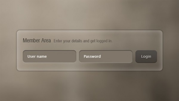 Elegant Login Signin Form Template PSD web unique ui elements ui texture stylish signin quality psd panel page original new modern login interface hi-res HD fresh free download free form field elements download detailed design creative clean box   