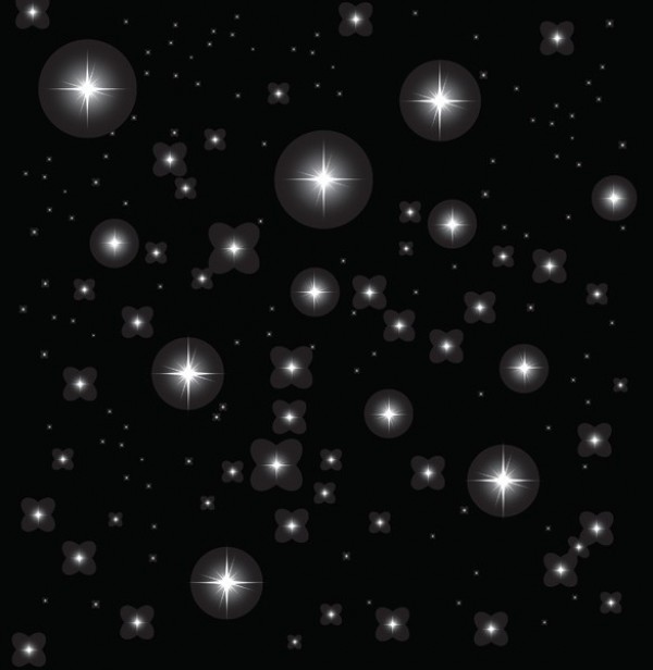 Black Starry Night Sky Vector Background web vector unique ui elements stylish stars starry star background sparkles space sky quality outer space original night new lights interface illustrator high quality hi-res HD graphic fresh free download free eps elements download detailed design creative black background ai   