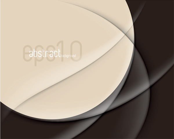 Padded Circle Abstract Vector Background vector free download free curve cream circles circle brown background abstract   