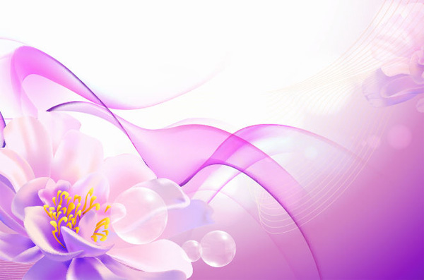 Pink Fantasy Floral Abstract Background web waves vector unique ui elements stylish quality pink original new interface illustrator high quality hi-res HD graphic glowing fresh free download free flowing floral fantasy eps elements download detailed design creative bubbles background abstract   