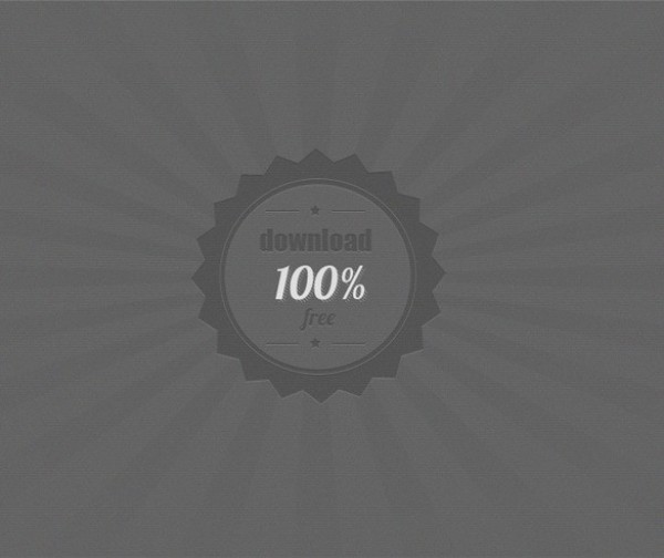 Elegant Round Star Shape UI Badge PSD web unique ui elements ui transparent stylish star shape star round quality psd original new modern label interface hi-res HD grey fresh free download free elements elegant download detailed design creative clean badge   