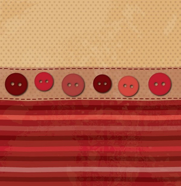 Trendy Fabric & Buttons Vector Background web vector unique ui elements trendy tan stylish stripes red quality original new interface illustrator high quality hi-res HD graphic fresh free download free fabric elements download dotted dots detailed design creative buttons beige   
