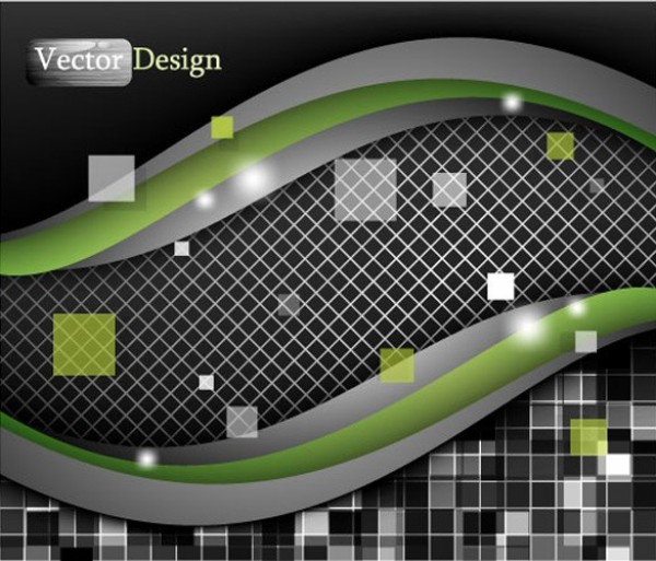 2 Futuristic Tech Abstract Vector Backgrounds web wave vector unique stylish squares quality original mosaic illustrator high quality grill grey green gray grate graphic geometric fresh free download free download design creative background abstract   