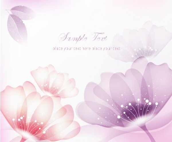 Soft Petals Floral Abstract Vector Background web vector unique transparent stylish spring soft quality purple pink petals original new illustrator high quality graphic fresh free download free flowers floral eps download design delicate creative background abstract   