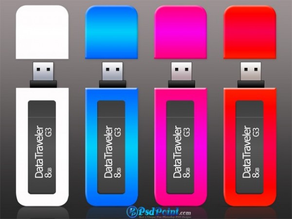 Data Traveler Flash Drive PSD  Icons Set web usb unique ui elements ui traveler flash drive stylish set quality psd original new modern memory stick interface icons hi-res HD fresh free download free flash drive icon flash drive elements download detailed design creative colorful clean   