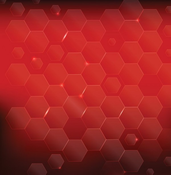 Rich Red Hexagon Pattern Vector Background web vector unique subtle stylish red quality pattern original jpg illustrator high quality hexagon graphic fresh free download free eps download design creative background   