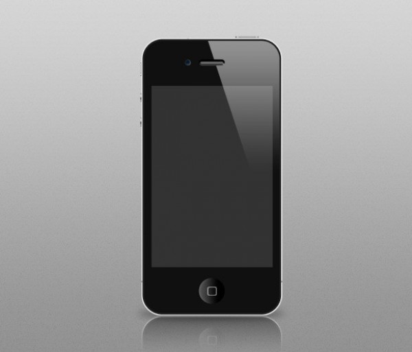 Sleek Glossy iPhone 4 Remake PSD web unique ui elements ui stylish remake quality psd phone original new modern mobile iphone 4 iphone interface hi-res HD glossy fresh free download free elements download detailed design creative clean cell black   