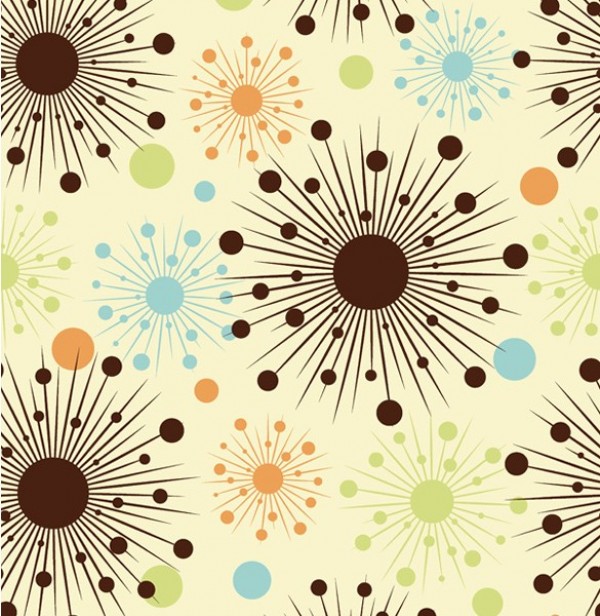 2 Fun Retro Floral Patterns Vector Set web vector unique ui elements sun rays stylish set seamless retro patterns quality patterns original new jpg interface illustrator high quality hi-res HD graphic fresh free download free flowers floral eps elements download detailed design creative background   