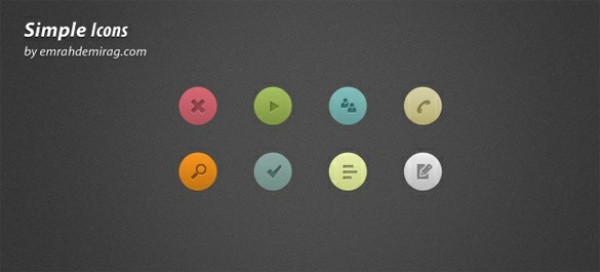 8 Finely Crafted Web UI Icons Set PSD web icons web unique ui elements ui textured stylish set search icon round quality psd original new modern interface icons hi-res HD fresh free download free elements download detailed design cross icons creative clean check   