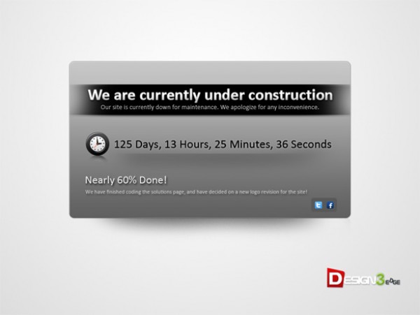 Sleek Under Construction PSD Template web element web vectors vector graphic vector unique under construction ultimate UI element ui template svg site construction quality psd png photoshop pack original new modern layout JPEG illustrator illustration ico icns high quality GIF fresh free vectors free download free eps download design creative construction concept ai   