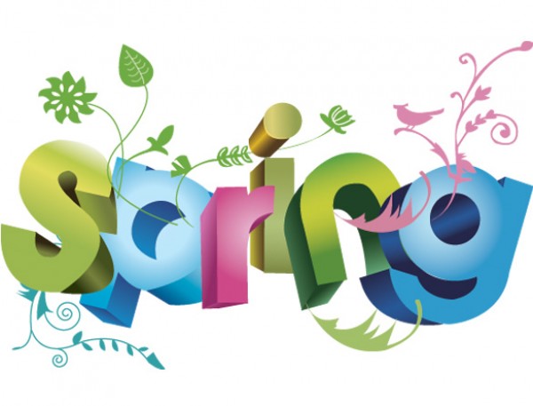 Colorful Floral "SPRING" Vector web vectors vector graphic vector unique ultimate springtime spring sale quality photoshop pack original new modern letters illustrator illustration high quality fresh free vectors free download free floral download design creative colorful ai   