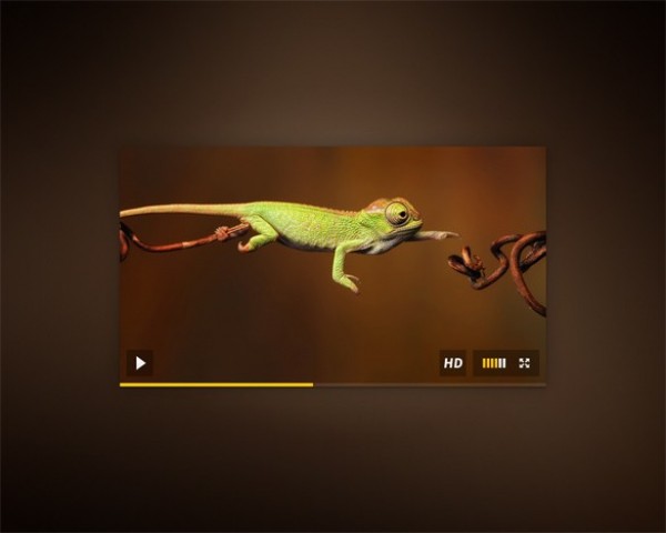 Discreet Dark Video Player Interface PSD web video player unique ui elements ui stylish simplistic simple quality psd player original new modern interface hi-res HD fresh free download free elements download detailed design dark creative clean   