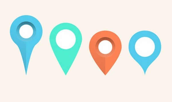 4 Colorful Map Pins and Markers Set PSD web unique ui elements ui stylish set quality psd pin original new modern markers map pins map markers map location marker location interface hi-res HD fresh free download free elements download detailed design creative colorful clean blue   