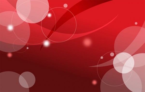 Red Curve & Bubble Abstract Vector Background web wave vector unique stylish red quality original illustrator high quality graphic fresh free download free eps download design curves creative bubbles background   