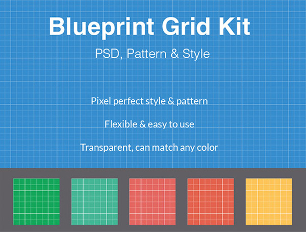 Transparent Blueprint Grid Pattern Kit ui elements psd pattern interface grid free download free download blueprint pattern blueprint grid blueprint   
