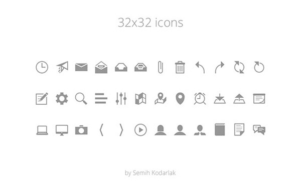 36 Tiny Web Glyph Icons Set web icons ui elements ui tiny icons set pixel pack glyph free download free   