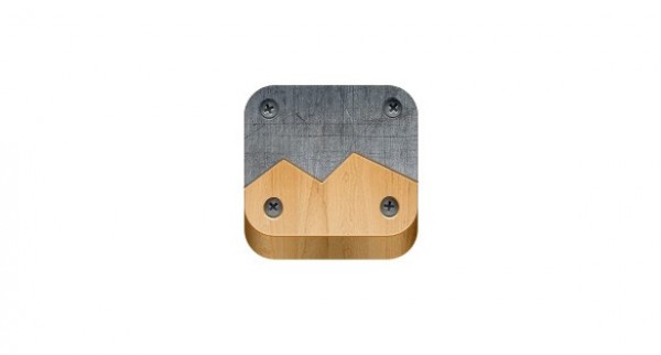 Detailed Wood Metal UI 3D Icon PNG wood icon wood web unique ui elements ui stylish simple shadow quality original new modern metal icon metal interface icon hi-res HD fresh free download free elements download detailed design creative clean 3d   