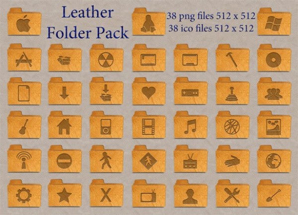38 Impressed Leather Folder Icons Set PNG web unique ui elements ui stylish stamped quality png pack original new modern leather folder icons leather interface impressed ico hi-res HD fresh free download free folder icons set folder icons folder elements download detailed design creative clean brown   