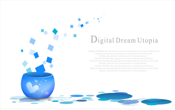 Digital Blue Bowl Fantasy Abstract Background web vector unique ui elements stylish squares quality original new interface illustrator high quality hi-res heart HD graphic geometric fresh free download free fantasy eps elements download digital background digital detailed design creative circles bowl blue abstract   