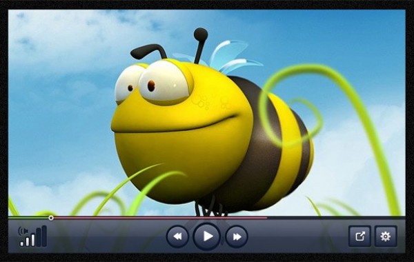 Awesome Transparent Video Player PSD web video player unique ui elements ui transparent stylish slider quality psd progress bar player original new movie modern media player interface hi-res HD fresh free download free elements download detailed design creative clean   