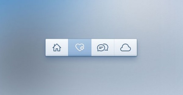 Sweet Blue Toolbar Menu Interface PSD web unique ui elements ui toolbar menu toolbar stylish quality psd original new navigation modern menu interface home hi-res HD fresh free download free favs elements download detailed design creative comments cloud clean buttons blue   