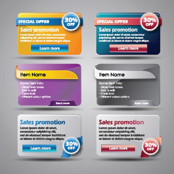 Large Pack of Web UI Buttons Vector Elements web vector unique ui elements stylish set quality pack original new modal box mail interface illustrator high quality hi-res HD graphic fresh free download free elements ecommerce download detailed design creative colorful buttons   