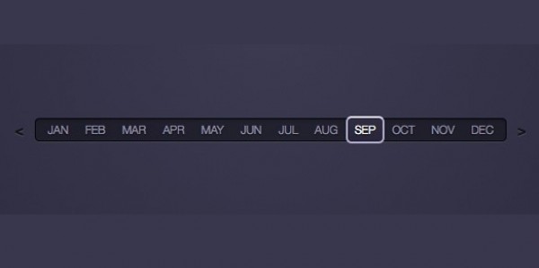 Dark Selection Month Picker Widget CSS web unique ui elements ui stylish snippet selector selection quality original new month picker month modern interface inset hi-res HD fresh free download free elements download detailed design dark css creative coded clean active   
