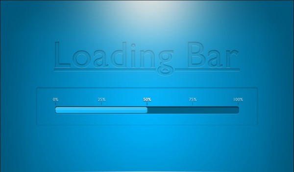 Blue Loading Bar with Percentage Markers PSD web unique ui elements ui stylish quality psd progress bar percentage percent original new modern markers loading bar interface hi-res HD fresh free download free elements download detailed design creative clean blue   