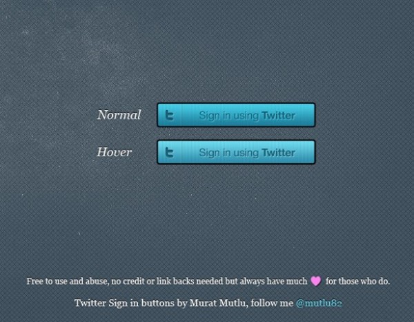 Blue Textured Twitter Sign-in Button PSD web unique ui elements ui twitter sign in button twitter stylish simple signin sign-in quality original normal new modern interface hover hi-res HD fresh free download free elements download detailed design creative clean button blue button blue   
