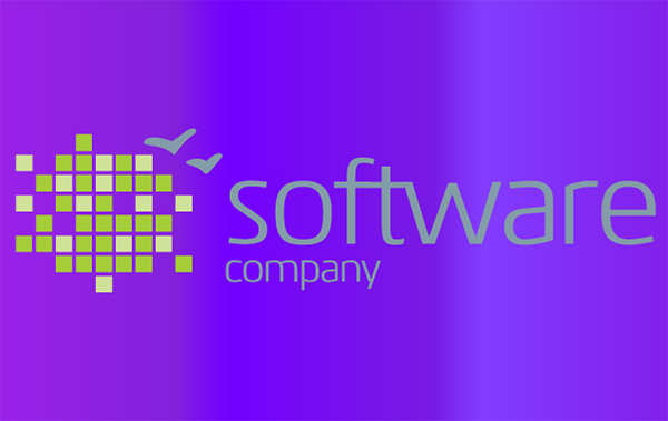 Pixel Software Logotype Vector Logo squares software pixels logotype logo free download free electronics digital computer   