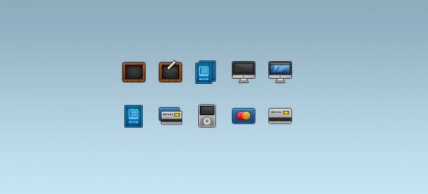 10 icon pack for technology technology pc pack mac iphone icon credit cards computer board   
