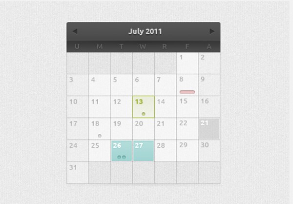 Vector PSD Event Calendar vectors vector graphic vector unique ultra ultimate simple quality psd photoshop pack original new modern illustrator illustration high quality graphic fresh free vectors free download free events event calendar download detailed dates creative clear clean calendar ai   