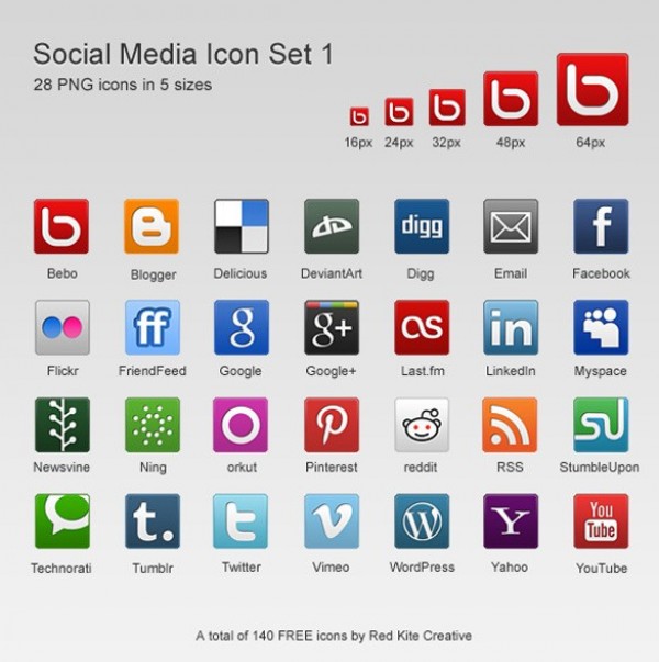 28 Vivid Color Square Social Media Icons Pack web unique ui elements ui stylish social icons social set quality png pack original new networking modern media interface icons hi-res HD fresh free download free elements download detailed design creative clean bookmarking   