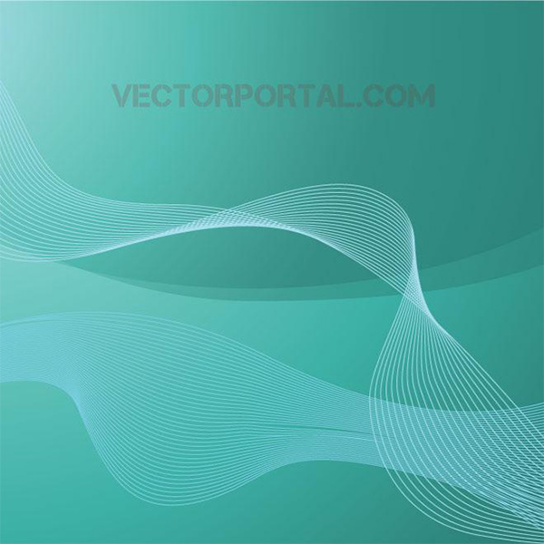 Wavy Flowing Lines Abstract Background wavy waves vector lines green free download free flowing business background abstract   