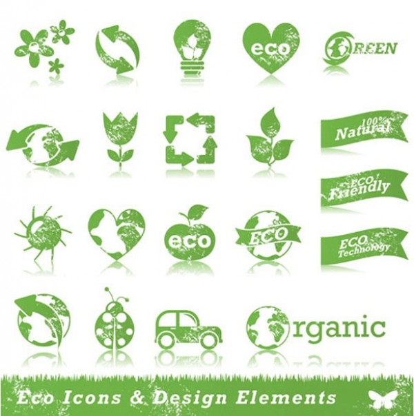 24 Eco Green Label Stickers Vector Set web vector unique ui elements stylish stickers set quality original new nature labels interface illustrator high quality hi-res heart HD green graphic fresh free download free eps elements ecology eco download detailed design creative cdr bulb banner arrow   