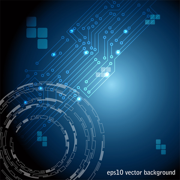 Blue Technology Abstract Background web vector unique ui elements technology tech stylish quality original new lines interface illustrator high quality hi-res HD graphic fresh free download free eps elements download detailed design creative circuit business blue background abstract   
