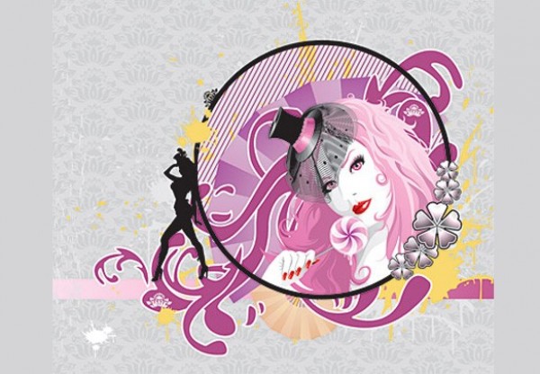 Fashion Beauty Woman Vector Graphic woman web vector unique stylish quality original illustrator high quality graphic fresh free download free fashion download design creative beauty background abstract   