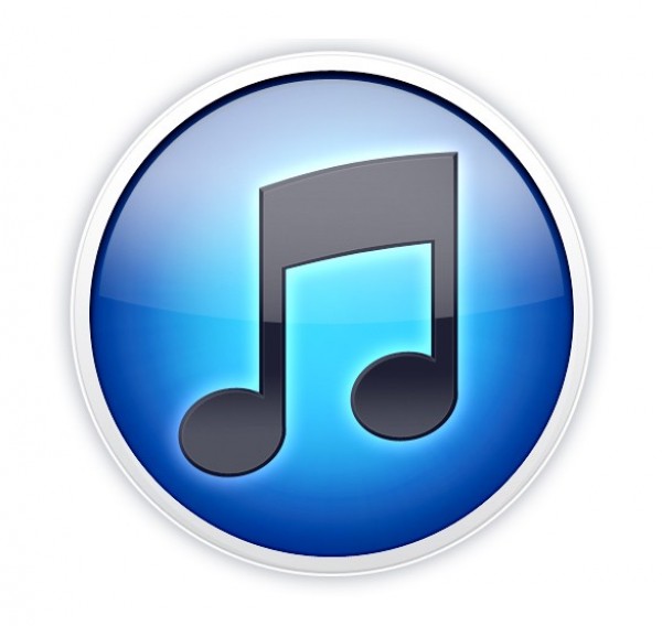 Glossy Blue Round iTunes Icon PSD web unique ui elements ui stylish shiny round quality psd original notes new musical notes musical music modern iTunes icon itunes interface icon hi-res HD glossy fresh free download free elements download detailed design creative clean blue   