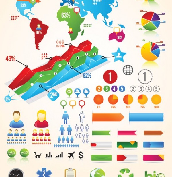 Colorful Vector Infographic Chart Buttons Labels web vector unique ui elements topographic charts stylish stickers set recycle symbol recycle quality population pie charts people pack original new medical symbol maps map pins labels interface infographics infographic illustrator icons high quality hi-res HD graphic globe fresh free download free eps elements earth download detailed design creative clock clipboard buttons bio   