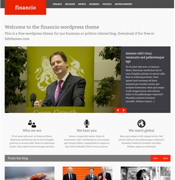 Financio Business WordPress WP Theme Template wp wordpress website web unique ui elements ui theme template stylish quality professional post carousel php original options new modern jquery slider interface html hi-res HD fresh free download free elements download detailed design css creative clean business wordpress theme business   