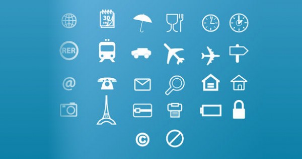 26 Travel & Business Vector Icon vector travel mailbox icon pack icon house free vectors free downloads business bikes airplane   