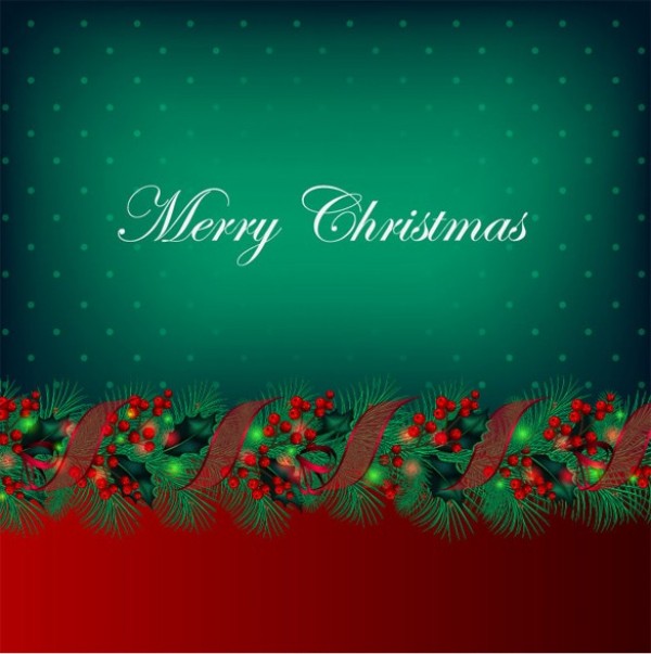 Merry Christmas Mistletoe Vector Background web vector unique stylish red berries red quality original new mistletoe merry christmas illustrator high quality green graphic fresh free download free eps download dotted design creative christmas background   