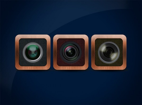 3 Amazing Detail Lens Icons Set PSD wooden icon wooden wood web unique ui elements ui stylish set quality psd picture photography original new modern lens icon lens interface icon hi-res HD fresh free download free elements download detailed design creative clean camera lens icon camera lens camera   