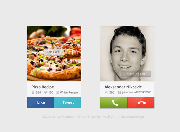 2 Flat Skype Call Facebook Share Widgets PSD widget web unique ui elements ui twitter tweet stylish Skype call widget Skype call Skype share set quality psd panel original new modern like interface hi-res HD fresh free download free Facebook share widget facebook elements download detailed design creative clean call box   