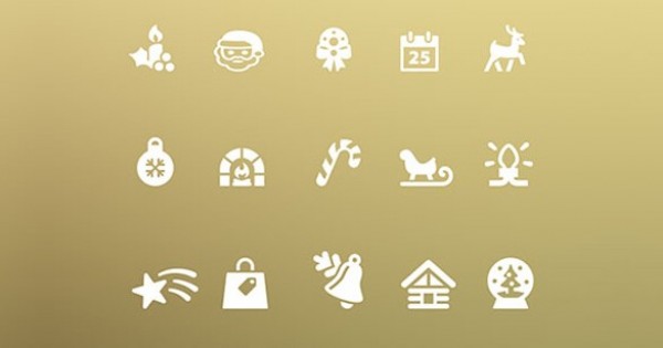 15 Glyph Christmas Icons Set PSD web unique ui elements ui stylish set quality psd pixel original new modern mini interface icons hi-res HD glyph fresh free download free elements download detailed design creative clean CHRISTMAS ICONS SET   