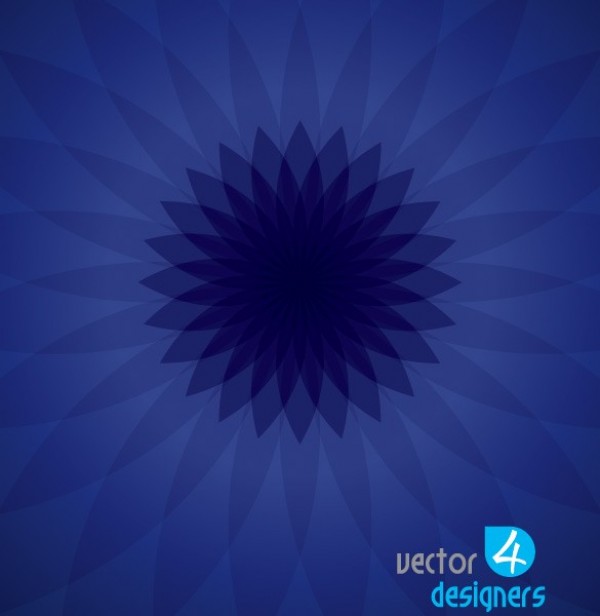 Blue Flower Burst Abstract Vector Background web vector unique stylish quality original illustrator high quality graphic fresh free download free flower floral download design creative blue background abstract   